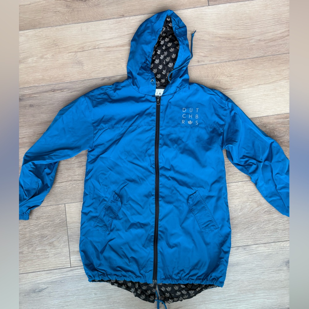 Reversible Dutch Bros Raincoat (long)
